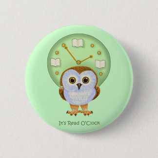It’s Read O'Clock 6 Cm Round Badge