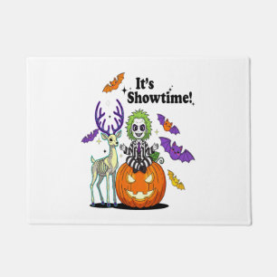 It’s Showtime Funny Halloween Doormat