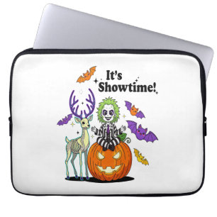 It’s Showtime Funny Halloween Laptop Sleeve