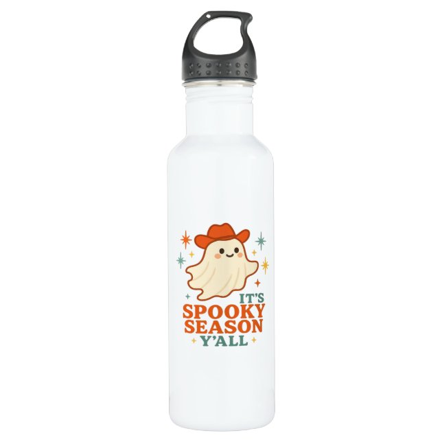 It’s Spooky Season Y’all Cowboy Boo 710 Ml Water Bottle (Front)
