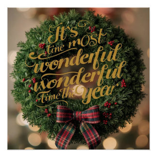 “It’s the most wonderful time of the year” Poster