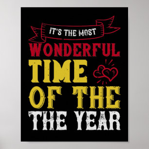 It’s The Most Wonderful Time Of The Year Poster