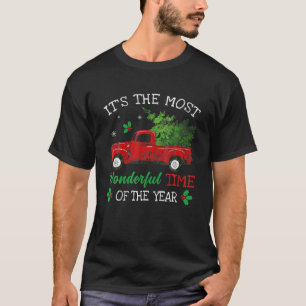 It s The Most Wonderful Time Of The Year Red Truck T-Shirt