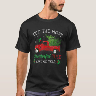 It s The Most Wonderful Time Of The Year Red Truck T-Shirt
