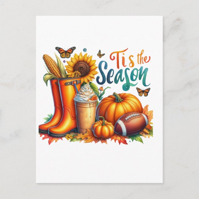 It’s the Season  Postcard (Front)