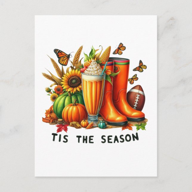 It’s the Season  Postcard (Front)