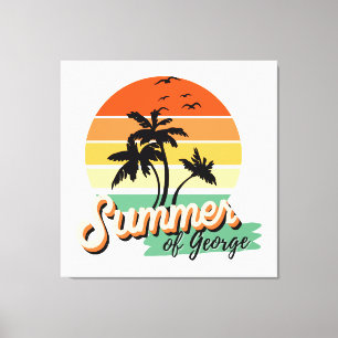 It s The Summer Of George Canvas Print