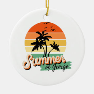It s The Summer Of George Ceramic Tree Decoration