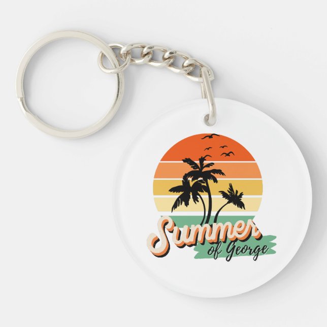 It s The Summer Of George Key Ring (Front)