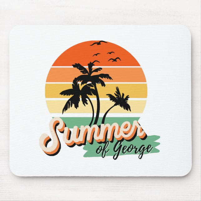 It s The Summer Of George Mouse Mat (Front)