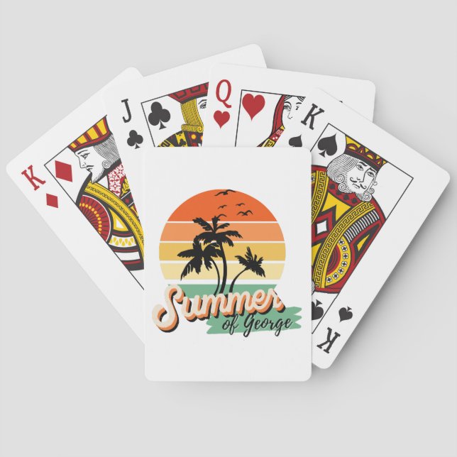 It s The Summer Of George Playing Cards (Back)