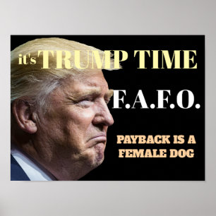 It’s Trump Time Poster