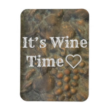 “It’s Wine Time” Magnet