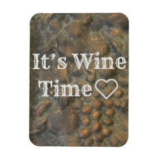 “It’s Wine Time” Magnet