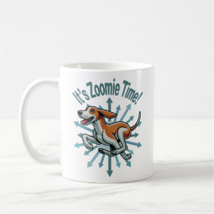 It’s Zoomie Time American Fox Hound Coffee Mug