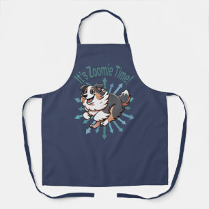It’s Zoomie Time Australian Shepherd Apron