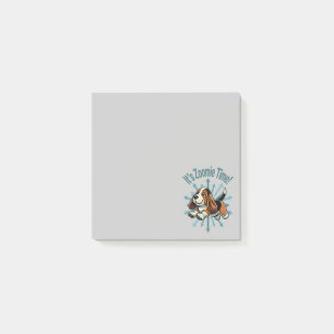 It’s Zoomie Time Basset Hound Post-it Notes