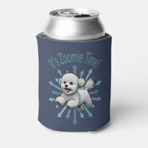 It’s Zoomie Time Bichon Frise Can Cooler