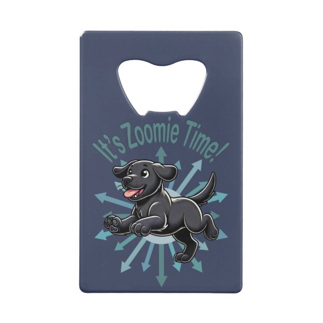 It’s Zoomie Time Black Lab (Front)