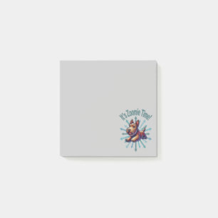 It’s Zoomie Time Brown Scotty Post-it Notes
