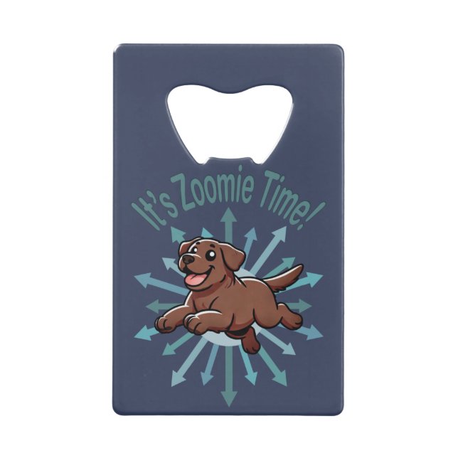 It’s Zoomie Time Chocolate Lab (Front)