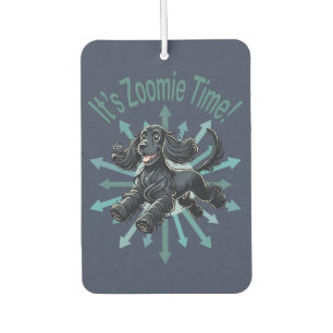 It’s Zoomie Time Cocker Spaniel Car Air Freshener