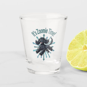 It’s Zoomie Time Cocker Spaniel Shot Glass