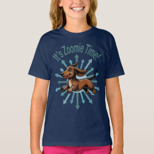It’s Zoomie Time Dachshund T-Shirt