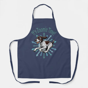 It’s Zoomie Time German Shorthaired Pointer Apron