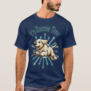 It’s Zoomie Time Golden Lab T-Shirt