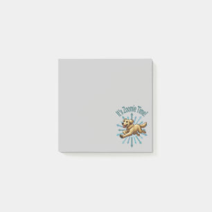 It’s Zoomie Time Golden Retriever Post-it Notes