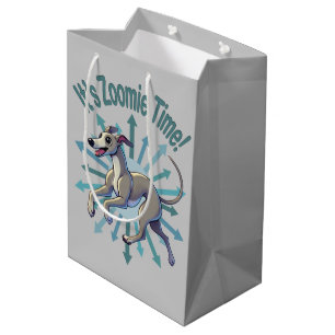 It’s Zoomie Time Greyhound Medium Gift Bag