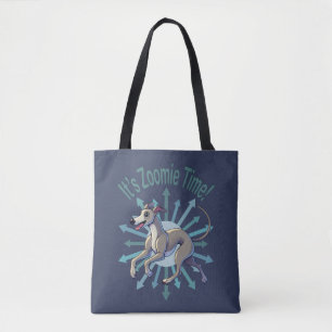 It’s Zoomie Time Greyhound Tote Bag