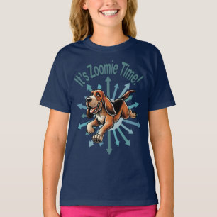 It’s Zoomie Time Hound Dog T-Shirt