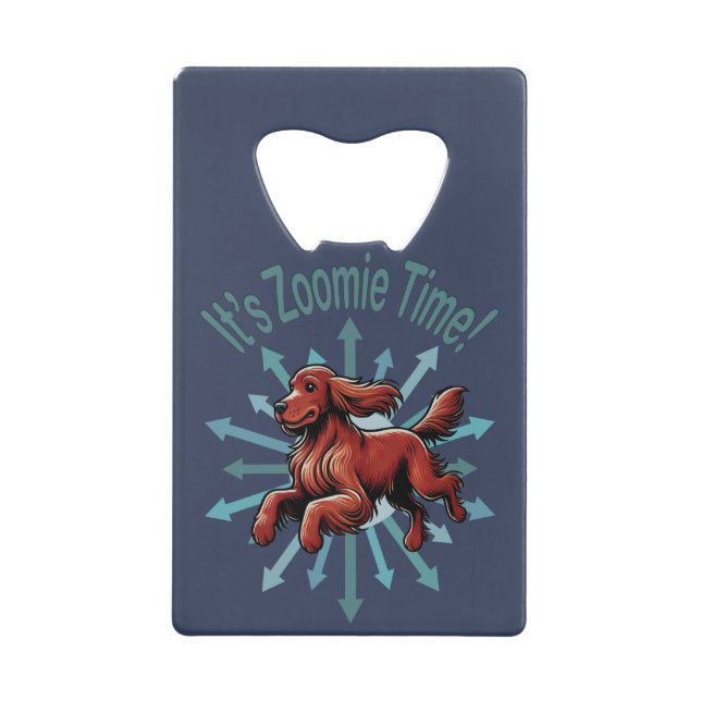 It’s Zoomie Time Irish Setter (Front)