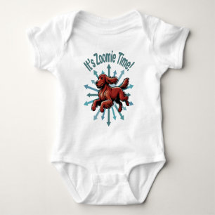 It’s Zoomie Time Irish Setter Baby Bodysuit