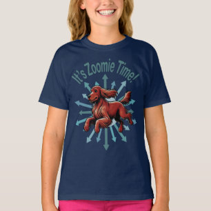 It’s Zoomie Time Irish Setter T-Shirt