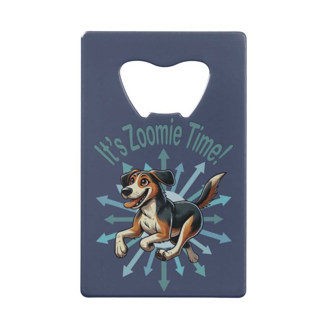 It’s Zoomie Time Medium Mutt (Front)