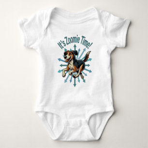 It’s Zoomie Time Medium Mutt Baby Bodysuit