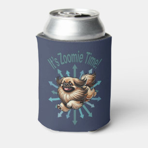 It’s Zoomie Time Pekingese Can Cooler