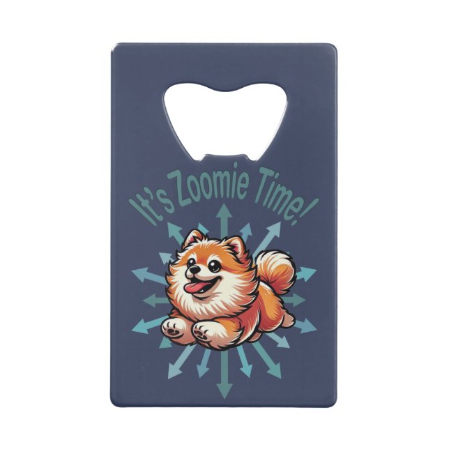It’s Zoomie Time Pomeranian (Front)