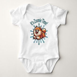 It’s Zoomie Time Pomeranian Baby Bodysuit