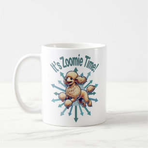 It’s Zoomie Time Poodle Coffee Mug