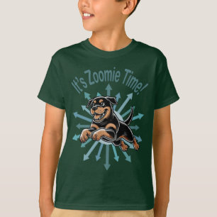 It’s Zoomie Time Rottweiler T-Shirt