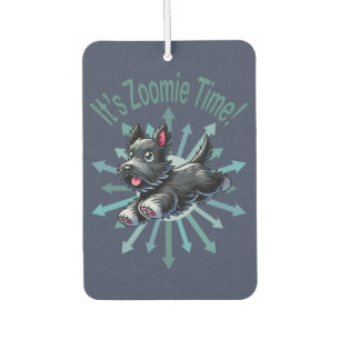 It’s Zoomie Time Scottish Terrier Car Air Freshener
