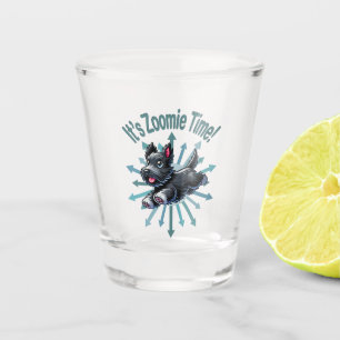 It’s Zoomie Time Scottish Terrier Shot Glass