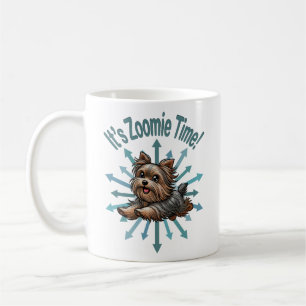 It’s Zoomie Time Yorkshire Terrier Coffee Mug