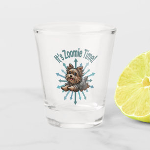 It’s Zoomie Time Yorkshire Terrier Shot Glass