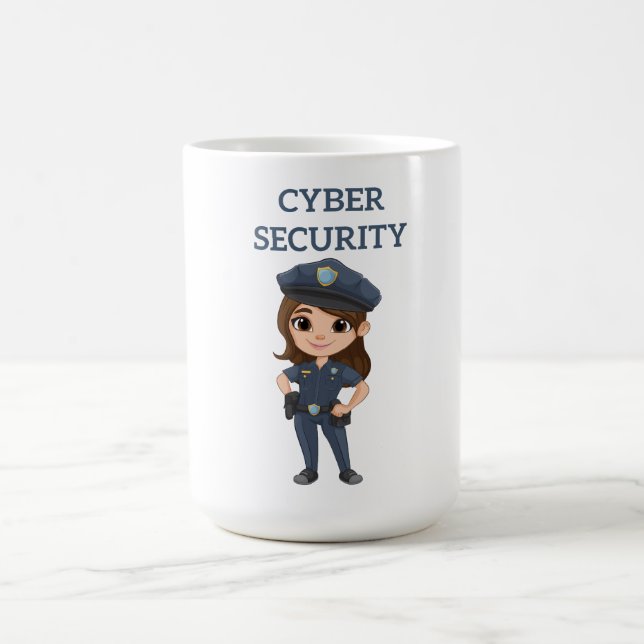 IT Security: Digital Defender Coffee Mug (Center)