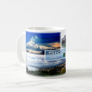 IT Sicily - Etna Volcano - Cefalu' - Taormina - Coffee Mug